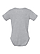 Infant Baby Rib Bodysuit Heather Ghosted Back View