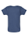 Infant Baby Rib Bodysuit Indigo Ghosted Back View