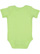 INFANT BABY RIB BODYSUIT Key Lime Back