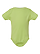 Infant Baby Rib Bodysuit Key Lime Ghosted Front View