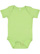 INFANT BABY RIB BODYSUIT Key Lime Open