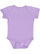 INFANT BABY RIB BODYSUIT Lavender Open