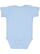 INFANT BABY RIB BODYSUIT Light Blue Back