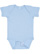 INFANT BABY RIB BODYSUIT Light Blue Open