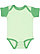 INFANT BABY RIB BODYSUIT Mint/Grass 