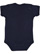 INFANT BABY RIB BODYSUIT Navy Back