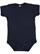 INFANT BABY RIB BODYSUIT Navy Open