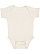 INFANT BABY RIB BODYSUIT Natural Heather 