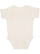 INFANT BABY RIB BODYSUIT Natural Heather Back