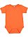 INFANT BABY RIB BODYSUIT Orange 