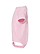 Infant Baby Rib Bodysuit Pink Ghosted Side View