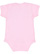 INFANT BABY RIB BODYSUIT Pink Back