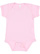 INFANT BABY RIB BODYSUIT Pink Open