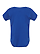 Infant Baby Rib Bodysuit Royal Ghosted Back View