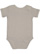 INFANT BABY RIB BODYSUIT Titanium Back