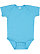 INFANT BABY RIB BODYSUIT Turquoise 