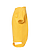 Infant Baby Rib Bodysuit Yellow Ghosted Side View
