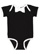 INFANT BOW TIE BODYSUIT Black/White 