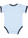 INFANT BOW TIE BODYSUIT Light Blue/Navy Back
