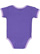 INFANT BOW TIE BODYSUIT Purple/Lavender Back