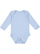 INFANT LONG SLEEVE BODYSUIT Light Blue Open