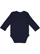 INFANT LONG SLEEVE BODYSUIT Navy Back