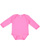 INFANT LONG SLEEVE BODYSUIT Raspberry Open