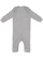 INFANT BABY RIB COVERALL Heather Open