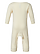 Infant Baby Rib One Piece Natural Ghosted Back View