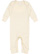 INFANT BABY RIB COVERALL Natural Open