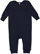 INFANT BABY RIB COVERALL Navy Open