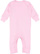 INFANT BABY RIB COVERALL Pink 