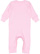 INFANT BABY RIB COVERALL Pink Back