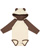 INFANT LNG SLV BODYSUIT W EARS Natural/Brown Open