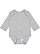 INFANT LONG SLV JRSY BODYSUIT Heather Open