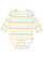 INFANT LONG SLV JRSY BODYSUIT Rainbow Stripe 