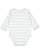 INFANT LONG SLV JRSY BODYSUIT Shadow Stripe Back