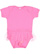 INFANT TUTU BABY RIB BODYSUIT Raspberry Open