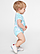 INFANT FINE JERSEY BODYSUIT  Model_Side