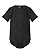 Infant Fine Jersey Bodysuit Black Leopard Ghosted Front View