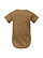 Infant Fine Jersey Bodysuit Brown Leopard Ghosted Back View