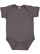 INFANT FINE JERSEY BODYSUIT Charcoal 