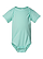 Infant Fine Jersey Bodysuit Chill Ghosted Front View