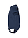Infant Fine Jersey Bodysuit Denim Ghosted Side View