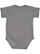 INFANT FINE JERSEY BODYSUIT Granite Heather Back