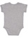 INFANT FINE JERSEY BODYSUIT Heather Back