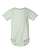 Infant Fine Jersey Bodysuit Honeydew Ghosted Front View