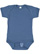 INFANT FINE JERSEY BODYSUIT Indigo Open