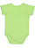 INFANT FINE JERSEY BODYSUIT Key Lime Back