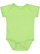 INFANT FINE JERSEY BODYSUIT Key Lime Open